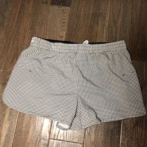 Gingham Athletic Shorts